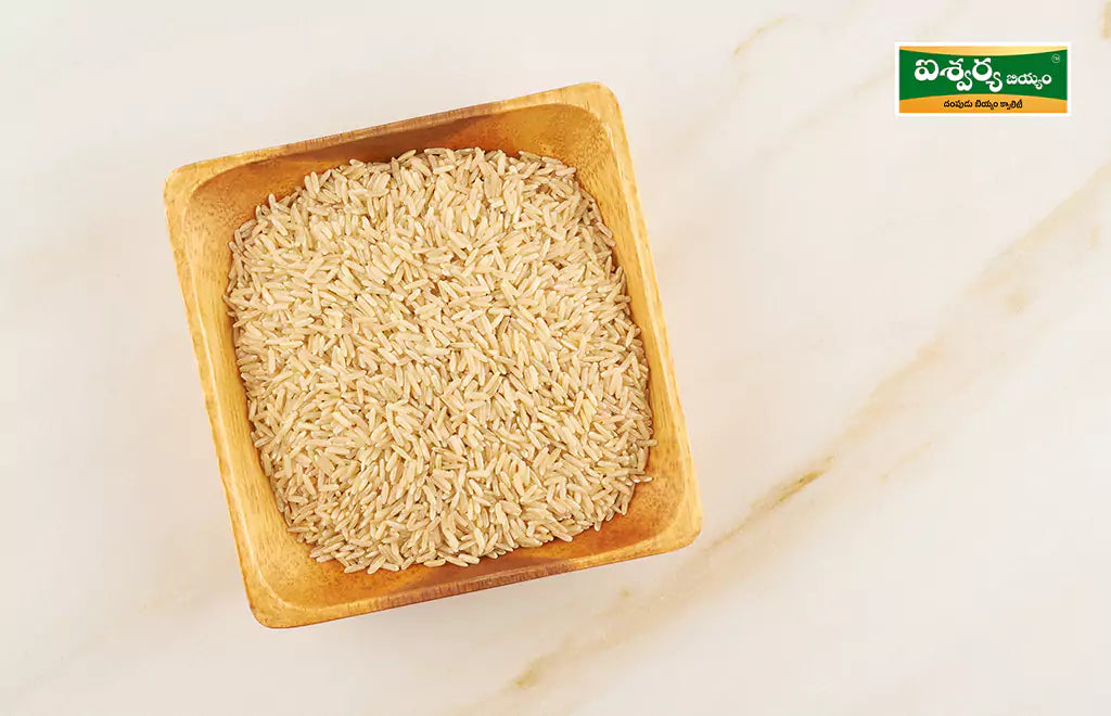 Bowl of High Fiber-Rich Rice for Better Digestion