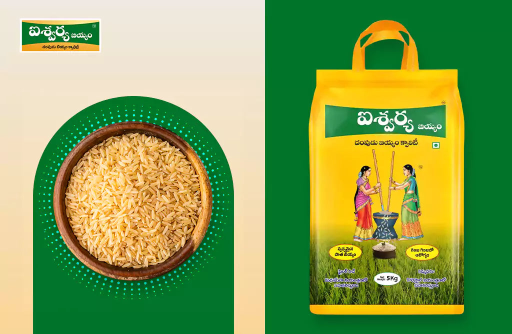 Nutritious Hand-Pound Rice, the Best for Health