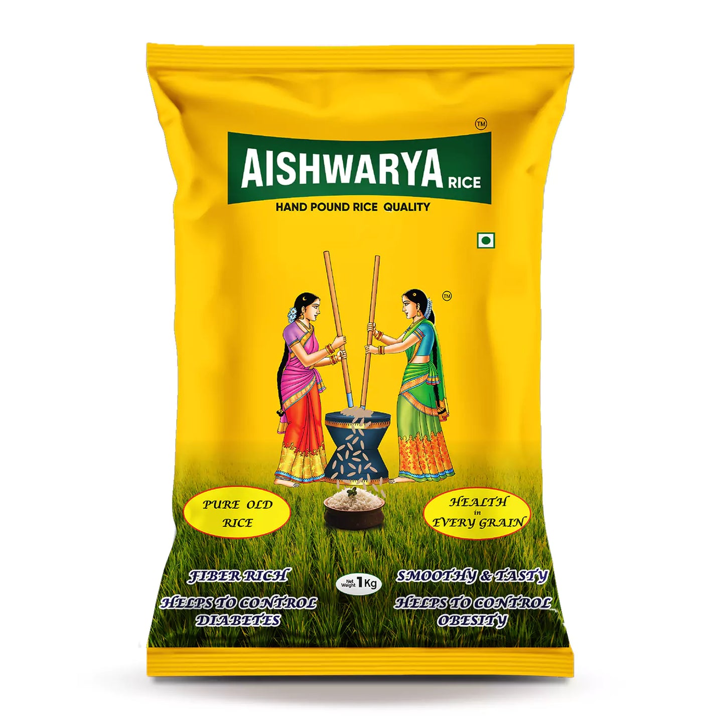 Aishwarya Dampudu Biyyam (Hand-Pound Quality Rice)