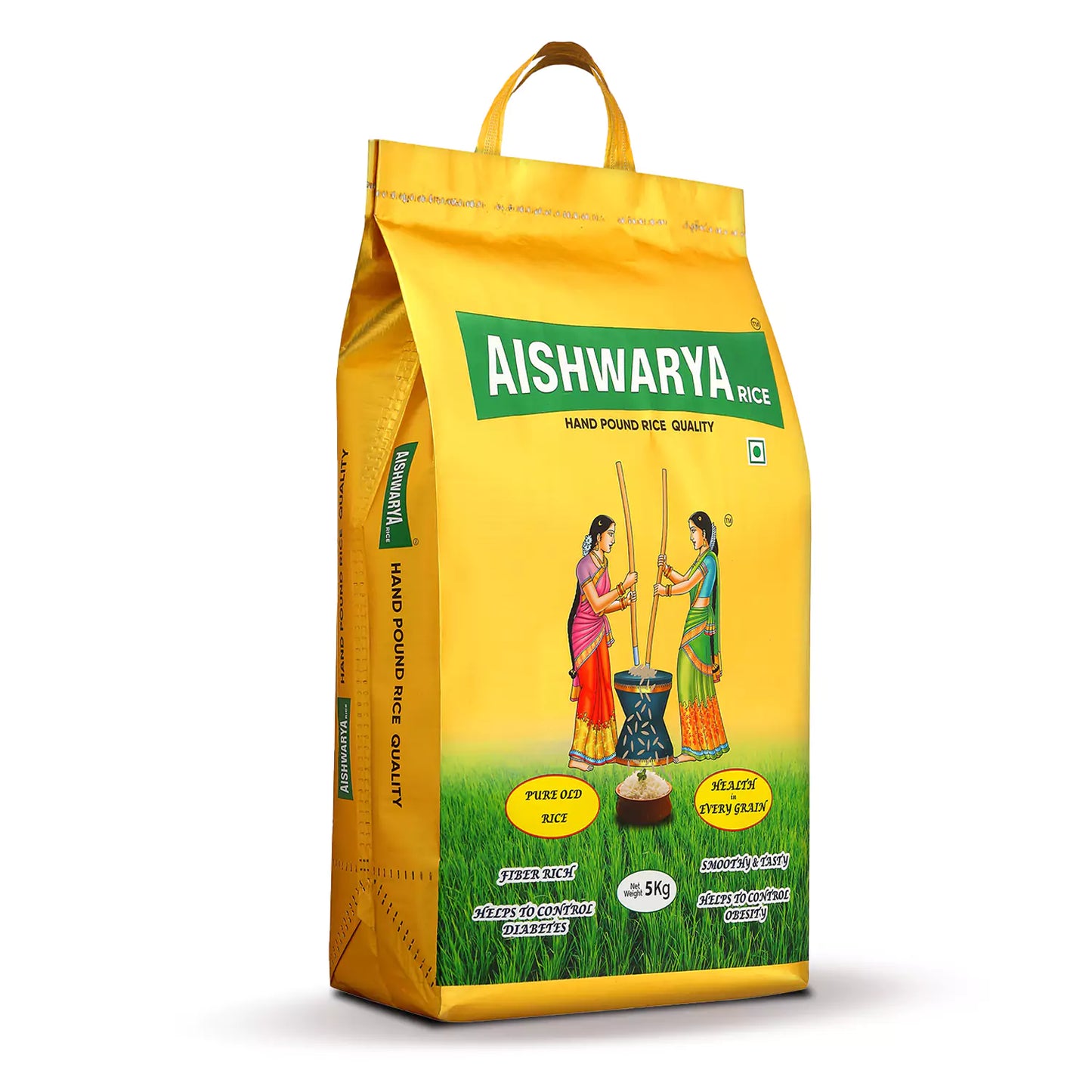 Aishwarya Dampudu Biyyam (Hand-Pound Quality Rice)
