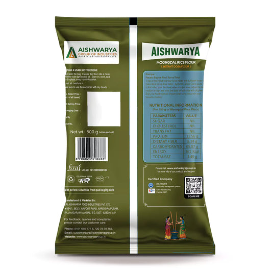 Aishwarya Moong Dal Rice Flour