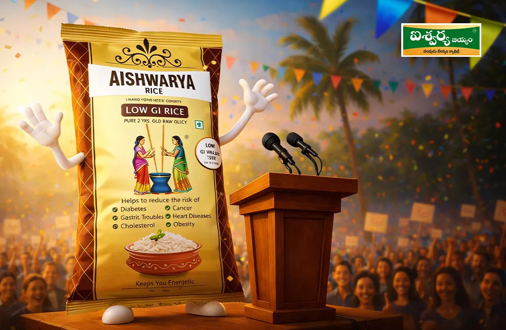 Aishwarya Low GI Rice for Healthy Living