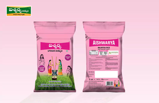 Aishwarya Rice Packaging is Designed for Pregnant Women