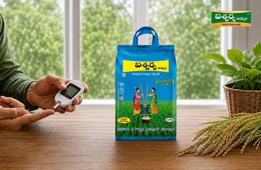 Diabetic Special Hand-Pound Rice Supporting Healthy Blood Sugar Levels