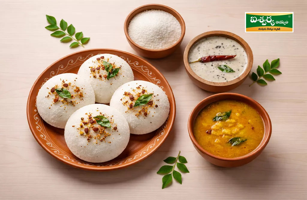 Fresh, Pure, and Easy-to-Digest Idly Ravva