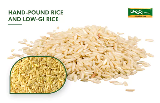 Hand-Pound and Low-GI Rice