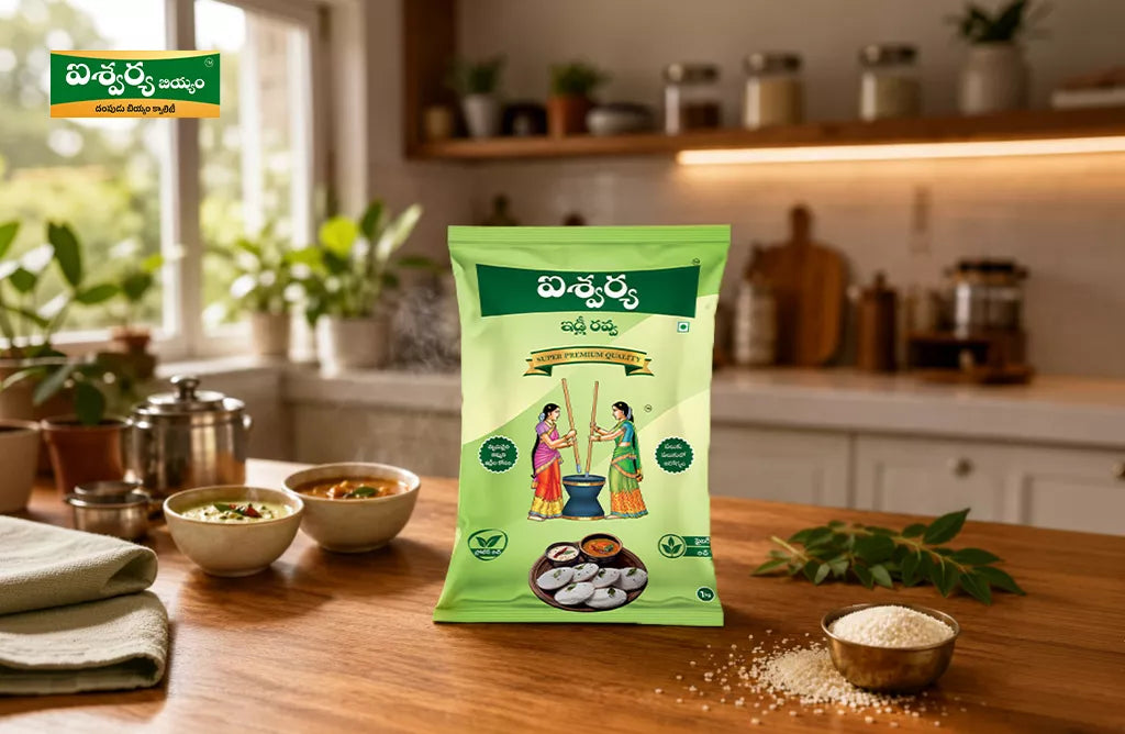 Premium Idly Ravva for Soft and Fluffy Hotel-Style Idlis