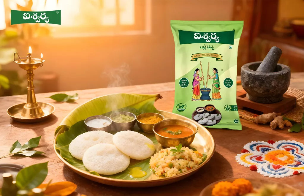 Quick Comparison: Biyyam Ravva vs Idly Ravva - Sri Aishwarya Foods