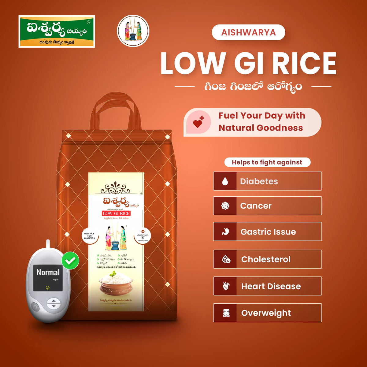 Low Gi Rice Low GI Rice for Healthy Living – Sri Aishwarya Foods