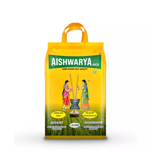 Aishwarya Dampudu Biyyam (Hand-Pound Quality Rice)