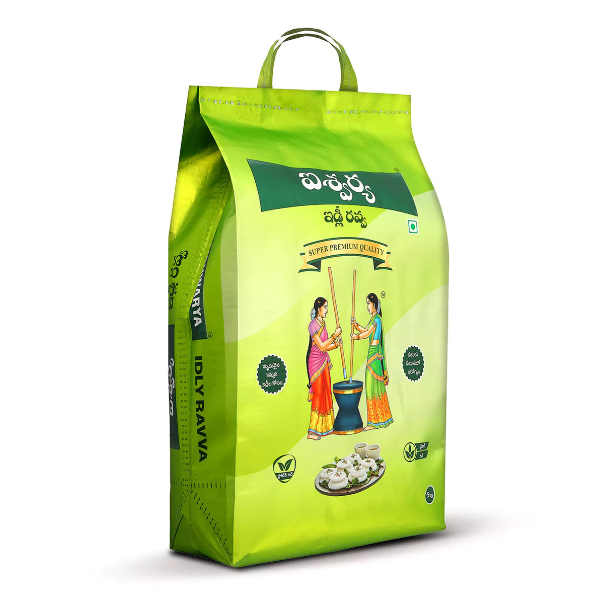 Mota Ravva Stone-Ground Coarse Idly Ravva for Fluffy, Soft Idlis – Sri Aishwarya Foods
