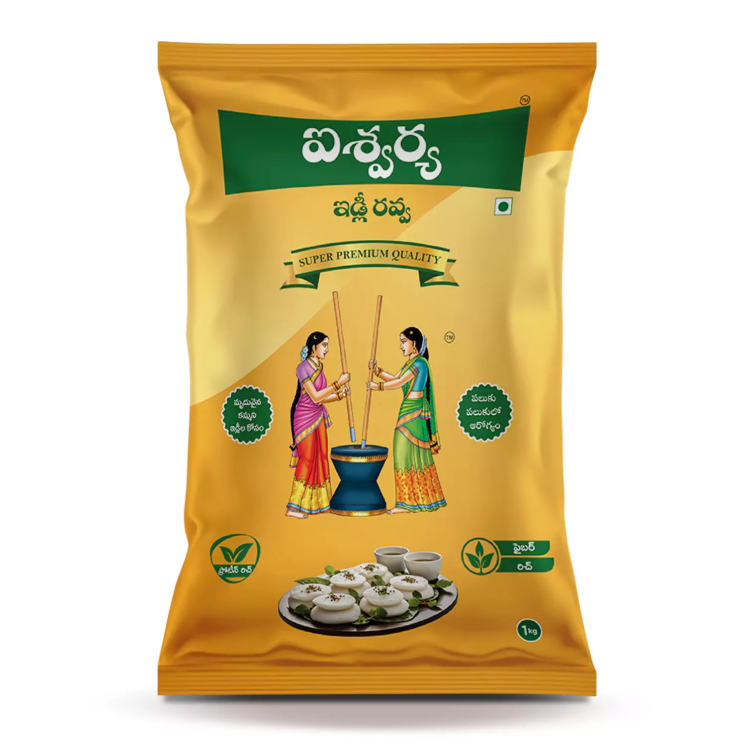 Mota Ravva Quick-Cook Idly Ravva for Soft & Fluffy Idlis – Sri Aishwarya Foods