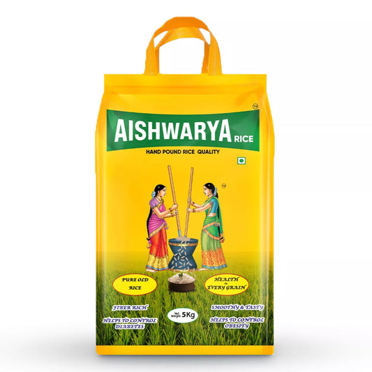 Aishwarya Dampudu Biyyam (Hand-Pound Quality Rice)